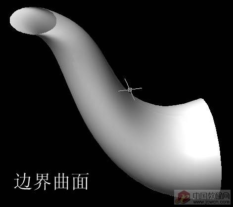 CAD：用边界曲面制作茶壶口（图一）