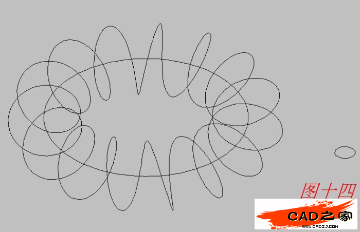 AutoCAD 2008三维教程：环形弹簧及弧线弹簧的几种画法_中国教程网