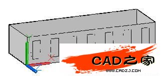 AutoCAD 2011新功能教程：曲面命令创建楼房_中国教程网