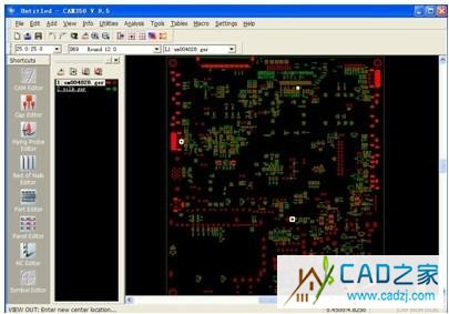 CAM350界面