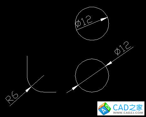 CAD半径与直径的标注样式 - 风徐徐 - 空与间