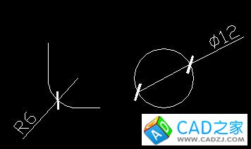 CAD半径与直径的标注样式 - 风徐徐 - 空与间