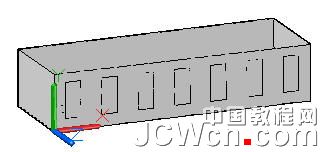 AutoCAD2011曲面命令创建楼房_天极设计在线整理