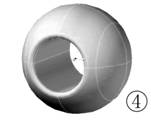 AutoCAD如何画一个带孔的立体球（三维技巧一）  - 寒嶙 - 伊洋湘乡