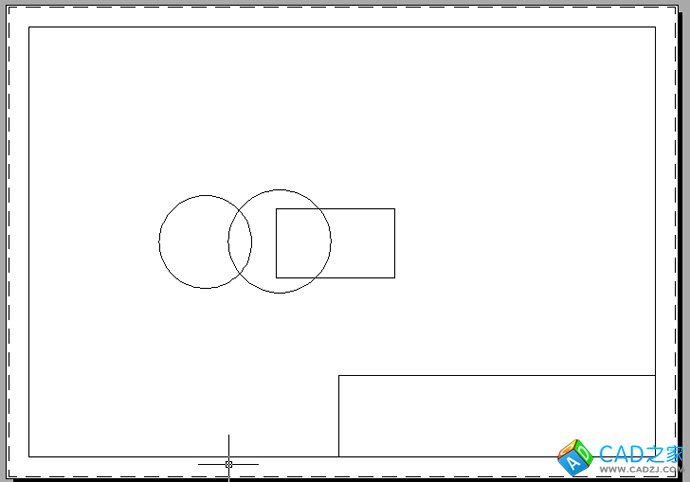 如何用CAD打印带有边框标题栏的图纸