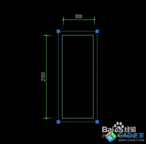 CAD怎么制作房间门立面图