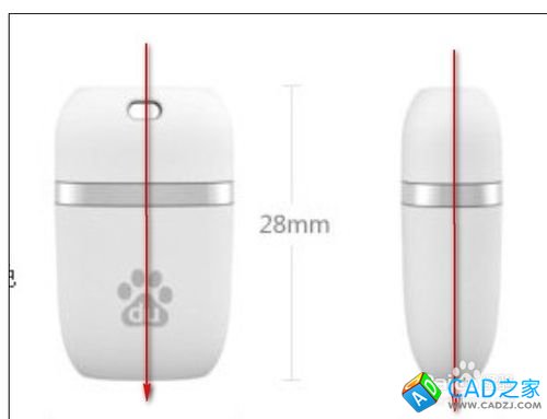 proe5.0实例教程小度WIFI：[1]构造轮廓线