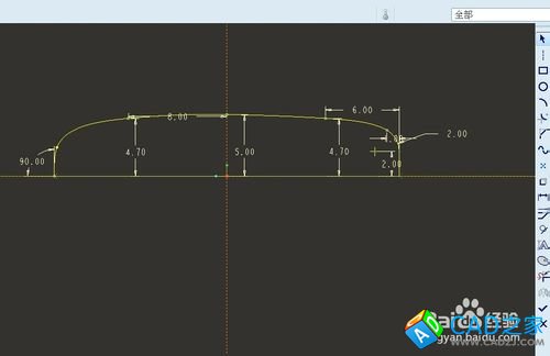 proe5.0实例教程小度WIFI：[1]构造轮廓线