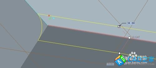 proe5.0如何创建零件实体倒角倒遍