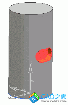 UG6.0中如何在圆柱面上创建键槽特征