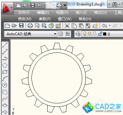 cad齿轮画法 cad怎么画齿轮