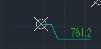 cad教程之标注命令：[4]坐标标注