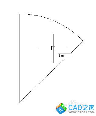 CAD如何绘制指定长度的弧线