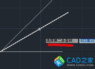 cad教程之标注命令：[8]角度标注