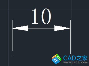 cad教程之标注命令：[10]修改标注