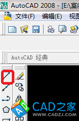 cad 2008自学教程：[2]cad画出房间的结构