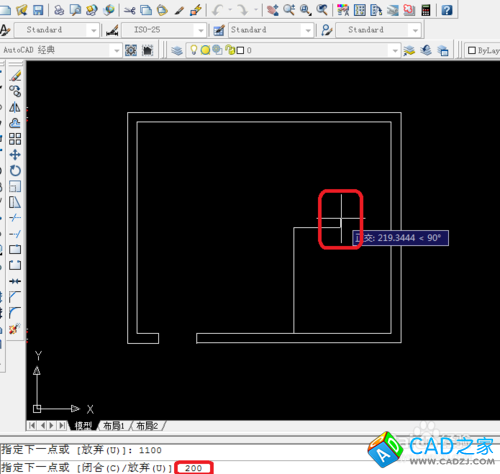 cad 2008自学教程：[3]房里结怎么画