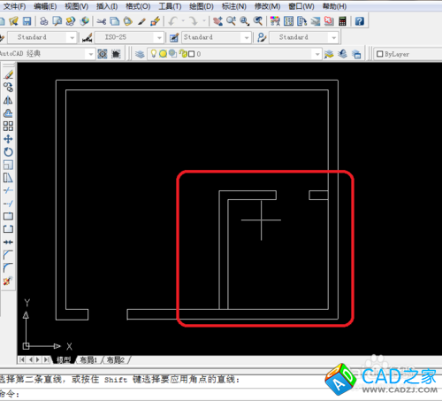 cad 2008自学教程：[3]房里结怎么画