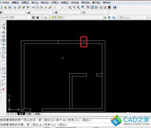 cad 2008自学教程：[5]cad 画窗的方法