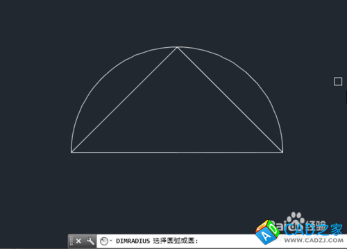 CAD2015中怎么进行直径与半径标注