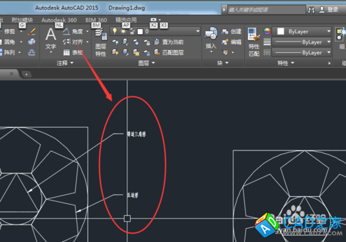 CAD2015如何进行多重引线设计