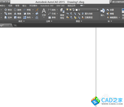 CAD教程：[1]CAD2015绘图背景更改技巧