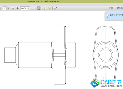 CAD教程：[10]CAD2015无打印机打印图形技巧