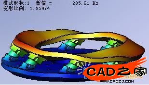 正交分布横向一阶振型