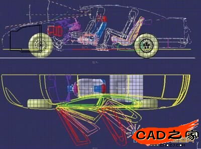 CAITA 2D Layou车身应用