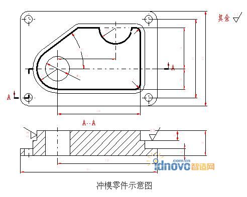 冲模零件示意图