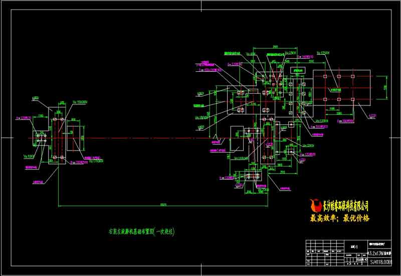 φ3.2×13m高细球磨机详图(三张)c